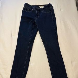 Skinny Dark Denim Levis Jeans